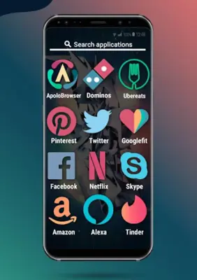 Apolo Retro - Theme, Icon pack android App screenshot 0